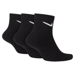 Ankelsokker Demping 3 Pack Svart