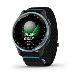 Approach J1 Junior GPS-Golfklokke Svart/Asurblå