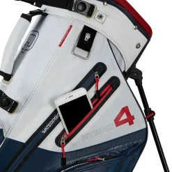 Aqua Hybrid 4 Bærebag Navy/Hvit/Rød