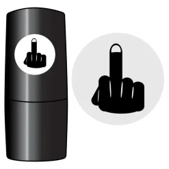 Ballstempel Svart Finger