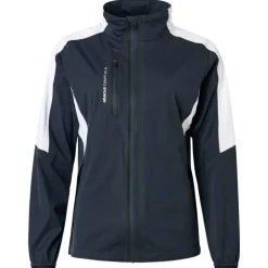 Bounce Regnjakke Dame Navy/Hvit