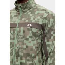Bridger Tour Print Midlayer Herre Grønn