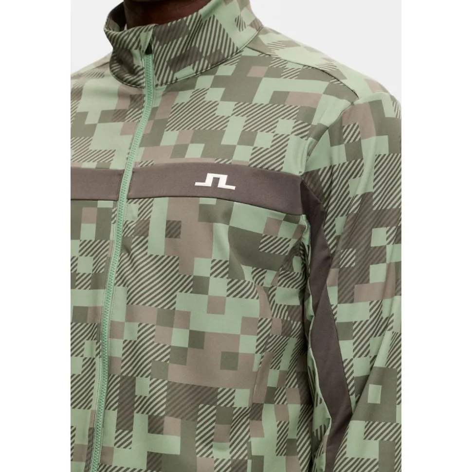 Bridger Tour Print Midlayer Herre Grønn