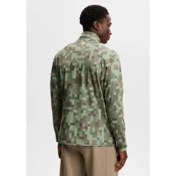 Bridger Tour Print Midlayer Herre Grønn