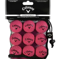 Callaway Soft Flight Treningsballer 9 Pack Rosa