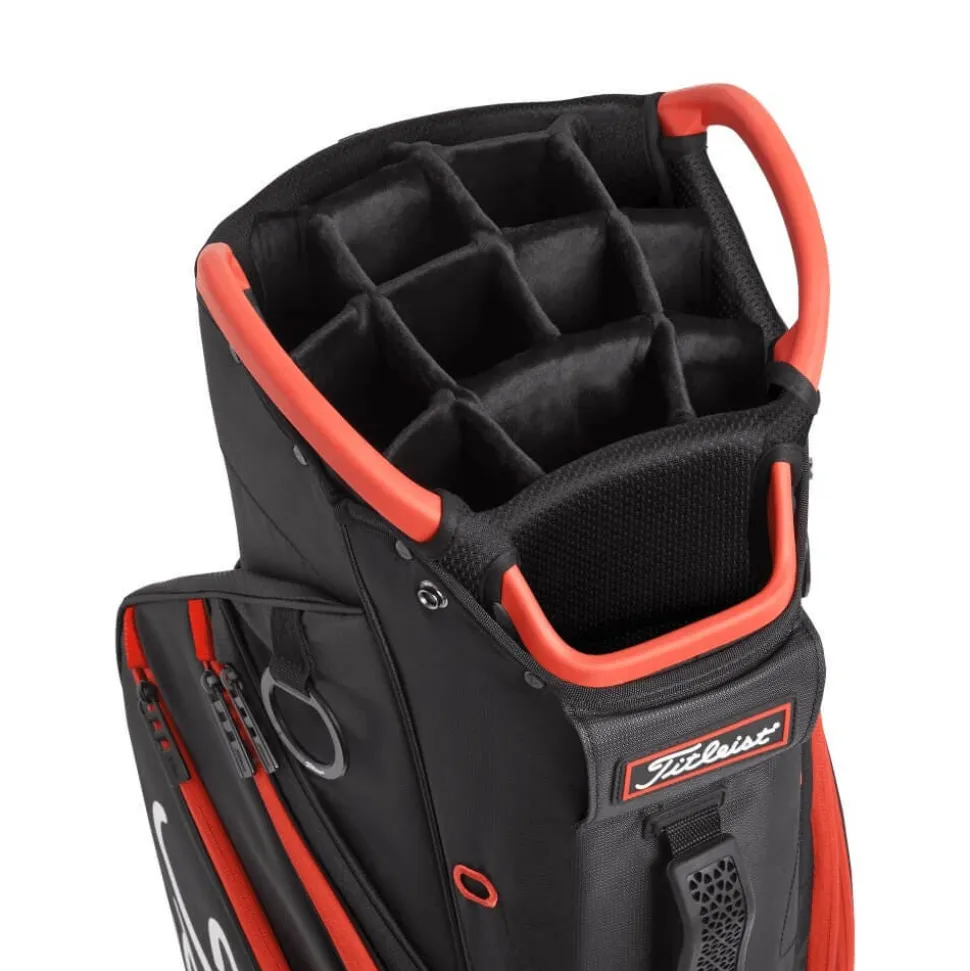 Cart 14 Trallebag Svart/Rød