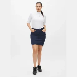 Chie Comfort Skort Dame Navy
