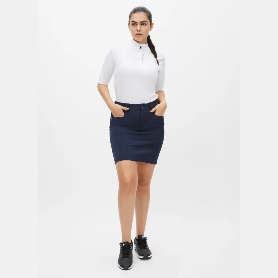 Chie Comfort Skort Dame Navy