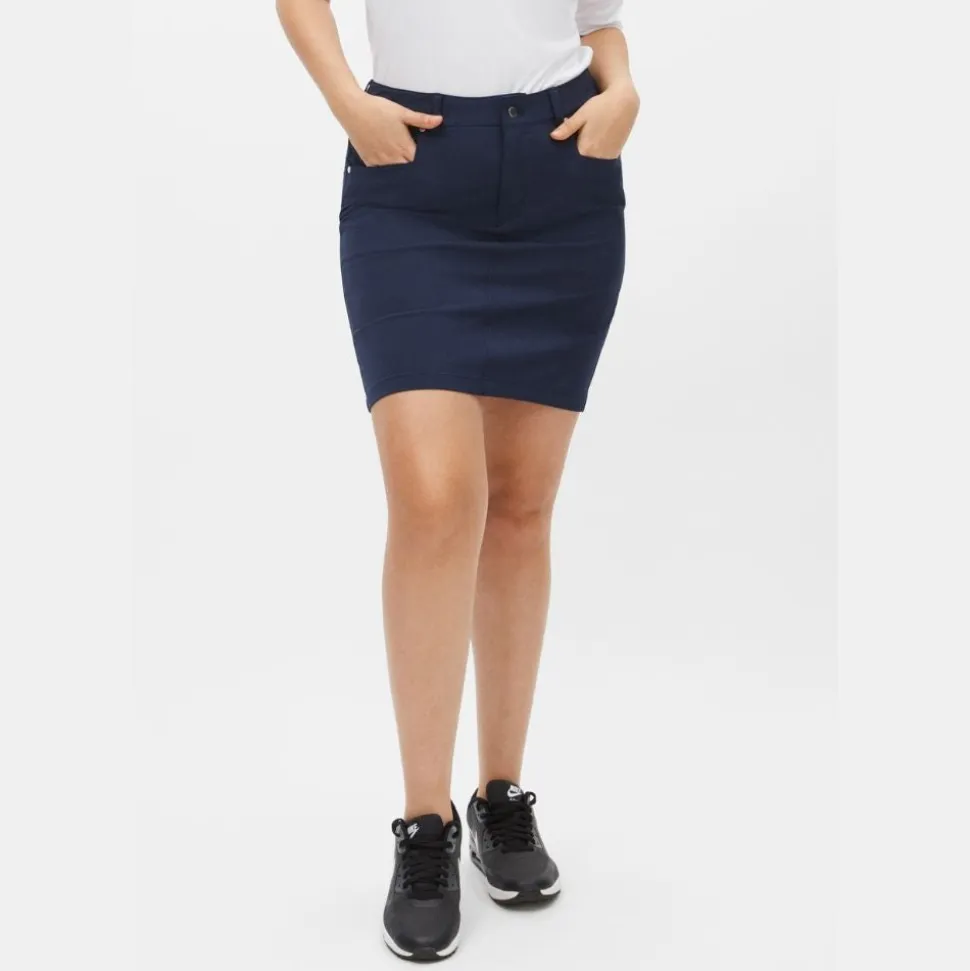 Chie Comfort Skort Dame Navy