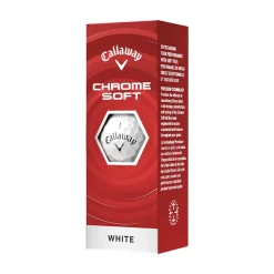 Chrome Soft Golfball Hvit