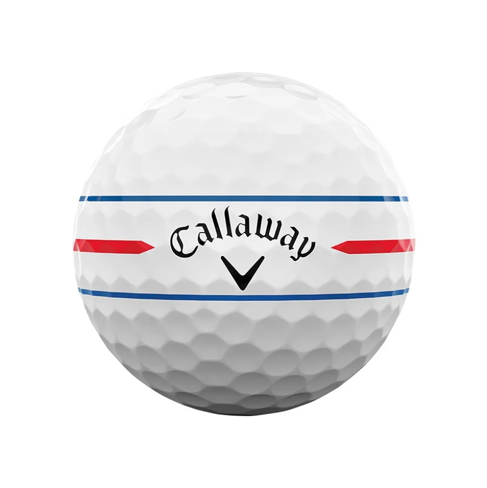 Chrome Soft 360 Triple Track Golfball Hvit