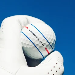 Chrome Soft 360 Triple Track Golfball Hvit