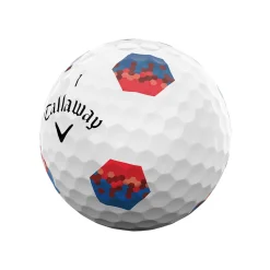 Chrome Soft TruTrack Golfball Hvit