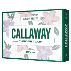 Chrome Tour April Major Stripe Golfball