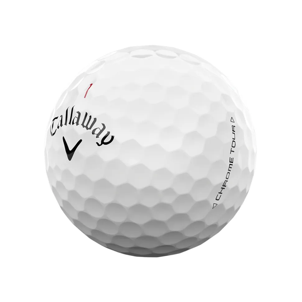 Chrome Tour 2024 Golfball Hvit