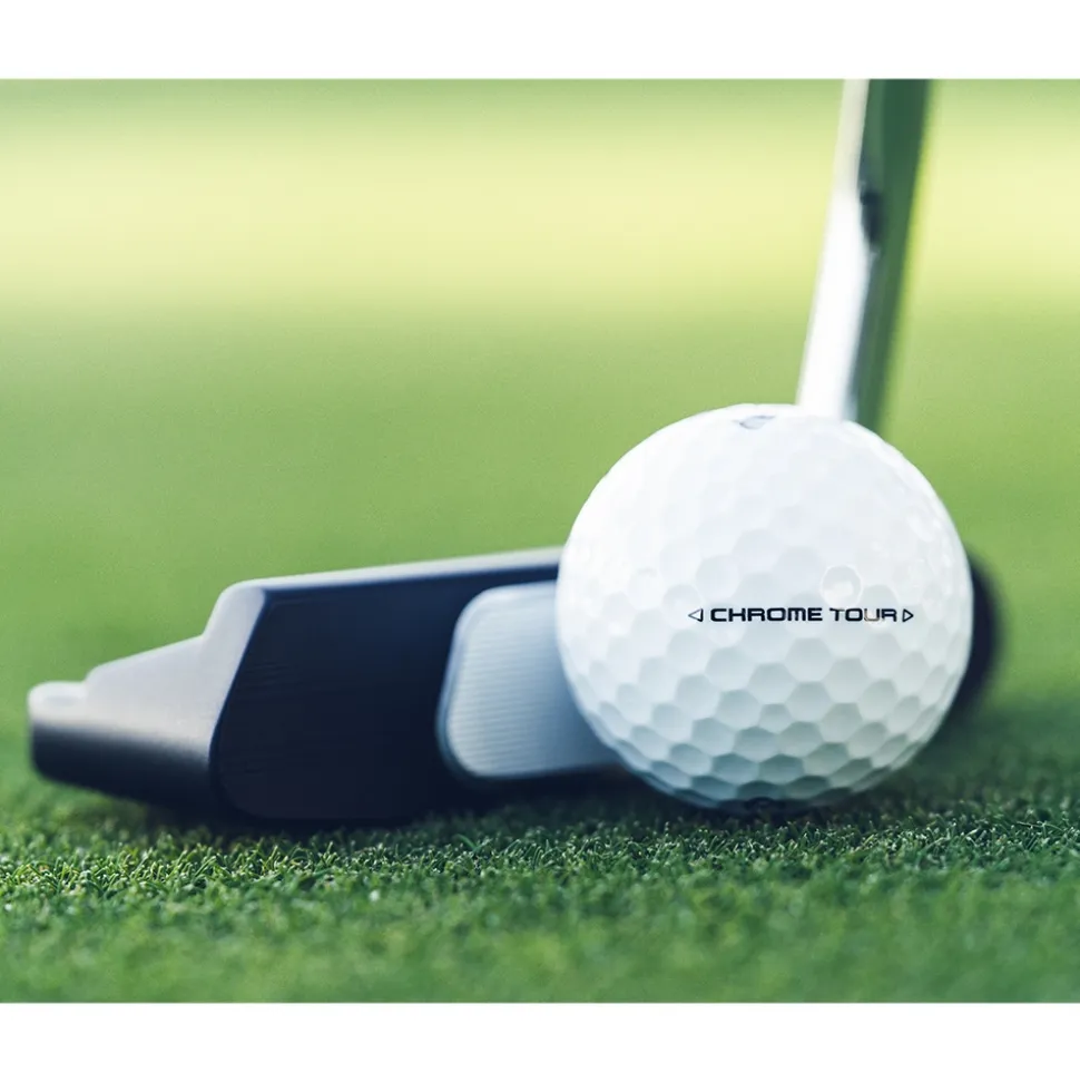 Chrome Tour 2024 Golfball Hvit