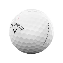 Chrome Tour X Golfball Hvit