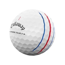 Chrome Tour X Triple Track Golfball Hvit