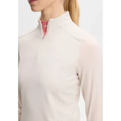 Cindy Quarter Zip Midlayer Dame Moonbeam