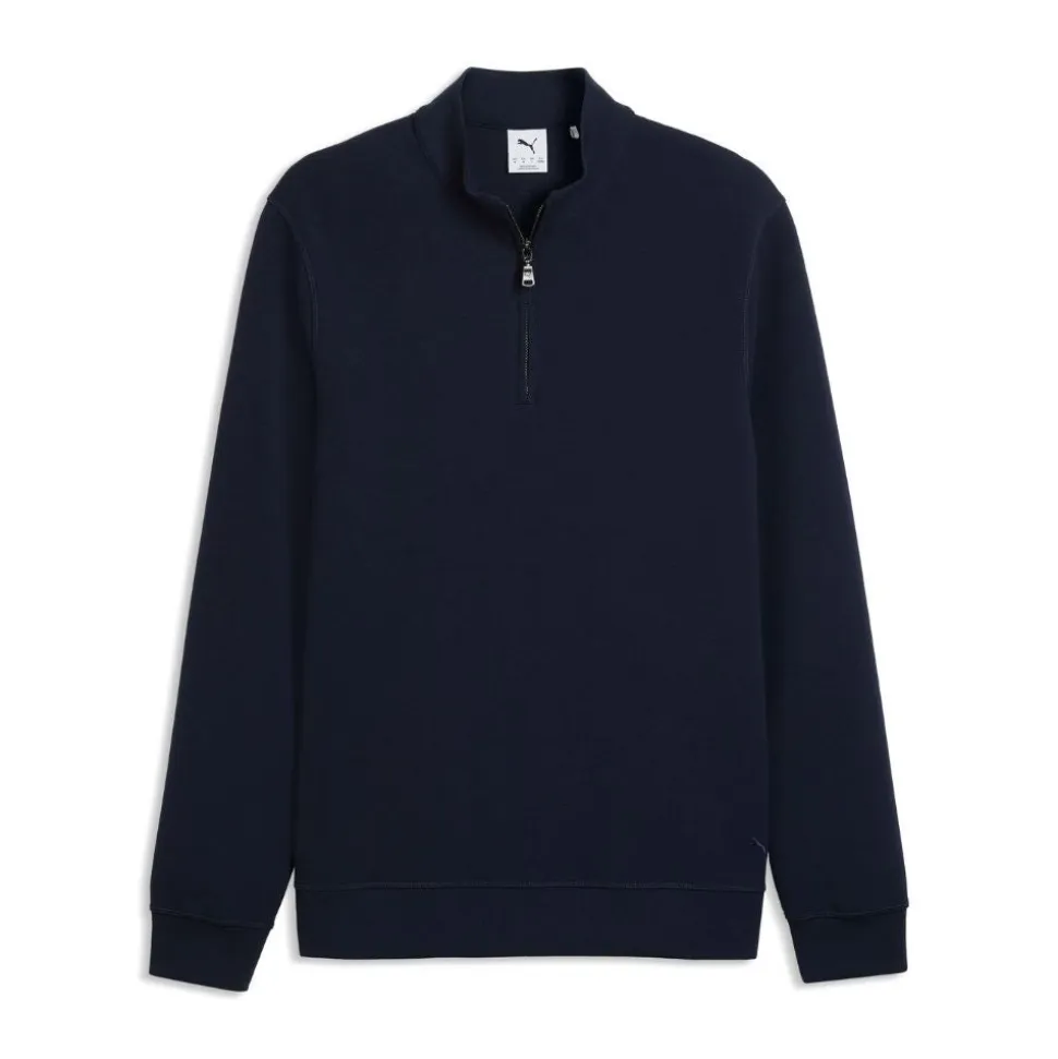 Cloudspun 1/4 Zip Fleece Herre Navy