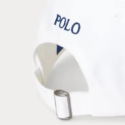 Cotton Chino Baseball Caps Hvit