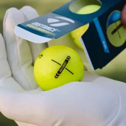 Distance+ Golfball Gul 3 Dusin