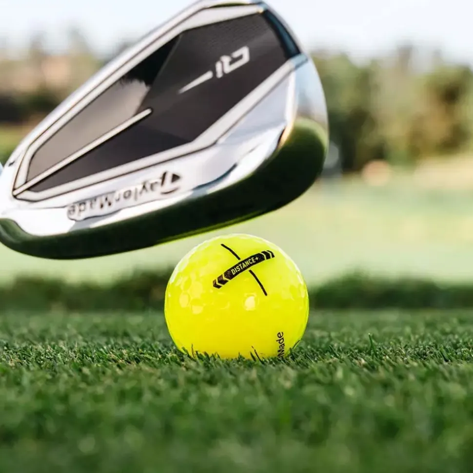 Distance+ Golfball Gul 3 Dusin