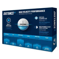 Distance+ Golfball Hvit 3 Dusin