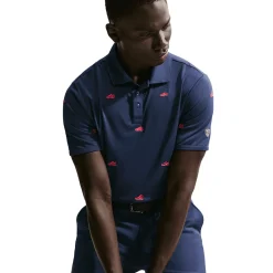 Dri-Fit Pique Herre Navy