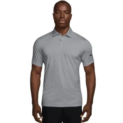 Dri-Fit Velocity Micro Print Pique Herre Grå