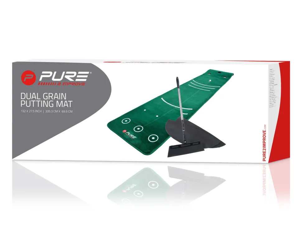 Dual Grain Puttematte m/ Børste