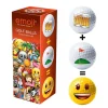 Emoji Golfballer 3 Pack