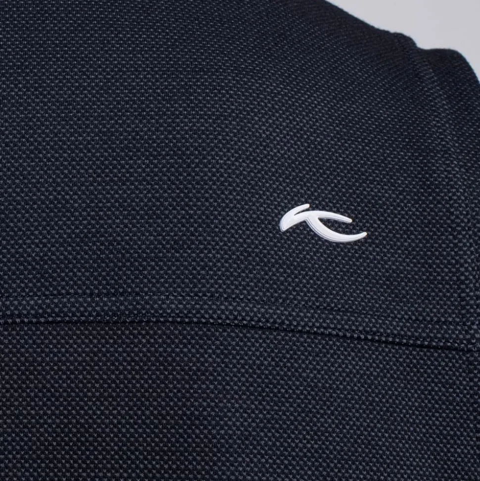 Essentials Half Zip Vest Herre Navy/Grå