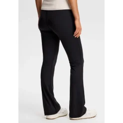 Fiona Flared Leggings Dame Svart