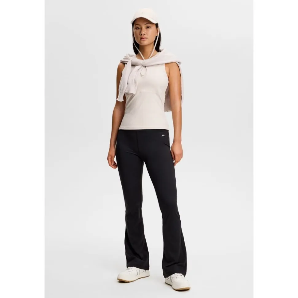 Fiona Flared Leggings Dame Svart