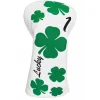 Firkløver Driver Headcover Hvit