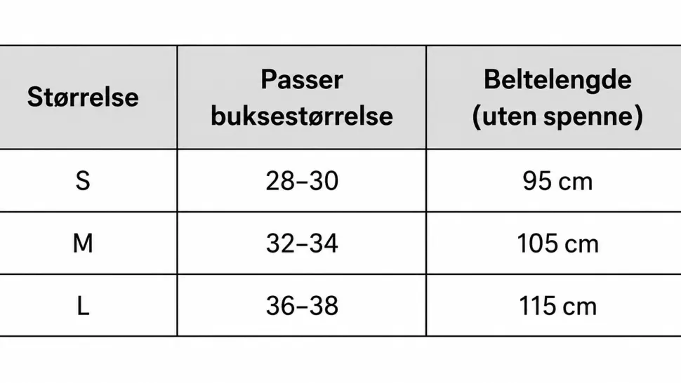 Flettet Belte Flerfarget
