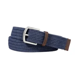 Flettet Belte Herre Navy