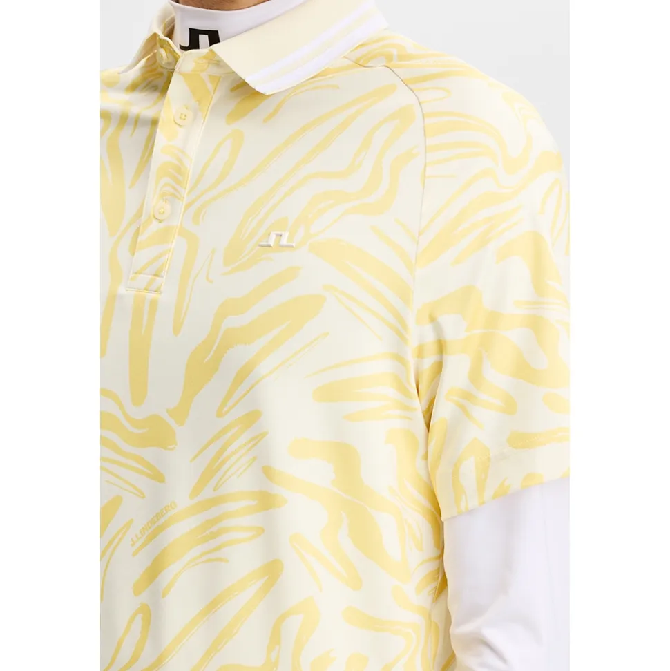 George Print Pique Herre Sunshine