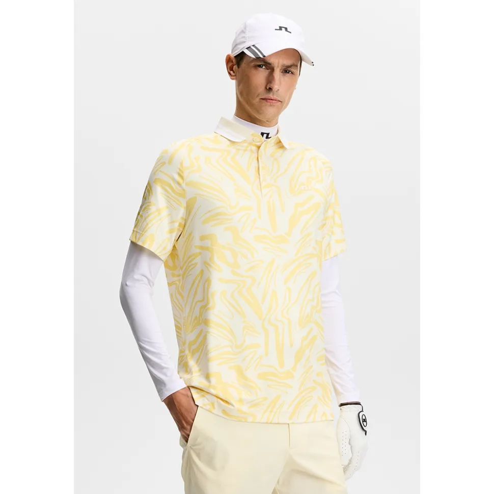 George Print Pique Herre Sunshine