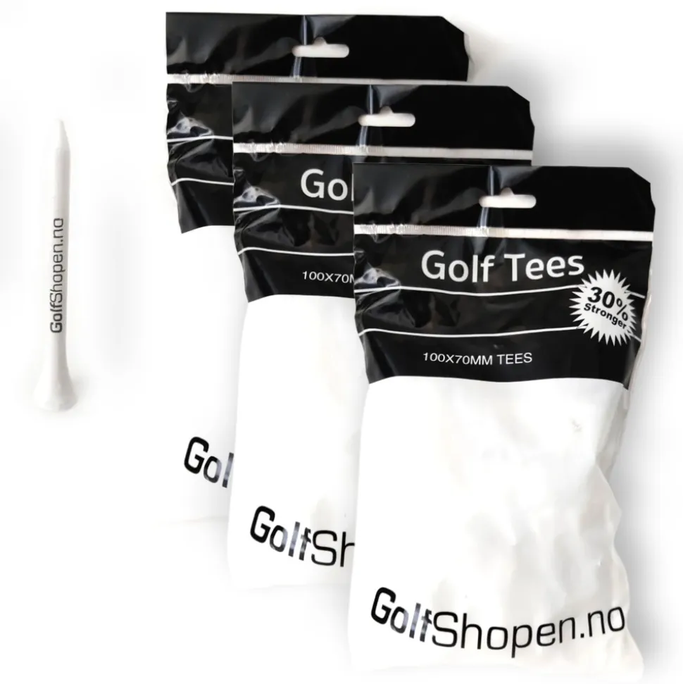 Golfpegger 70mm 100stk 3 Pack