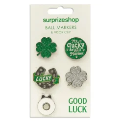 Good Luck Markører 4-Pack m/ Visor Clip