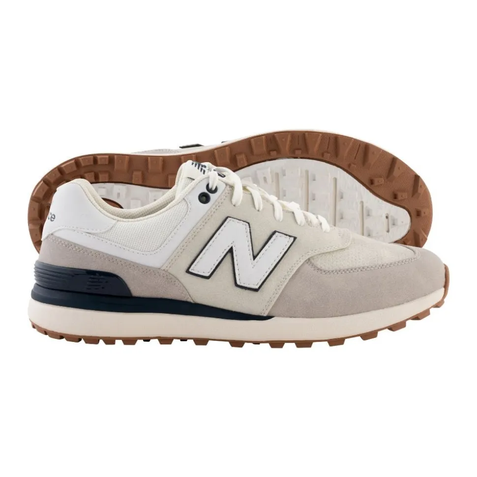 574 Greens V2 Golfsko Herre Beige