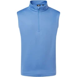 Half Zip Vest Herre Blå