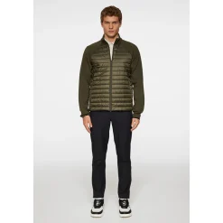 Hayden Quilt Hybrid Jakke Herre Grønn