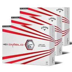 Hex Diablo Golfball Hvit 3 Dusin