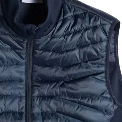 Heyden Quilt Hybrid Vest Herre Navy
