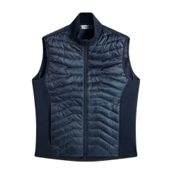 Heyden Quilt Hybrid Vest Herre Navy