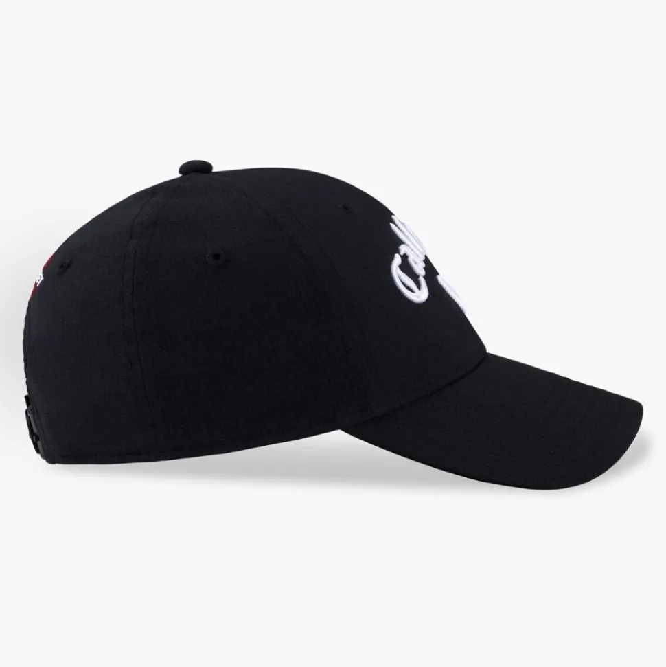 Junior Tour Caps Svart/Hvit