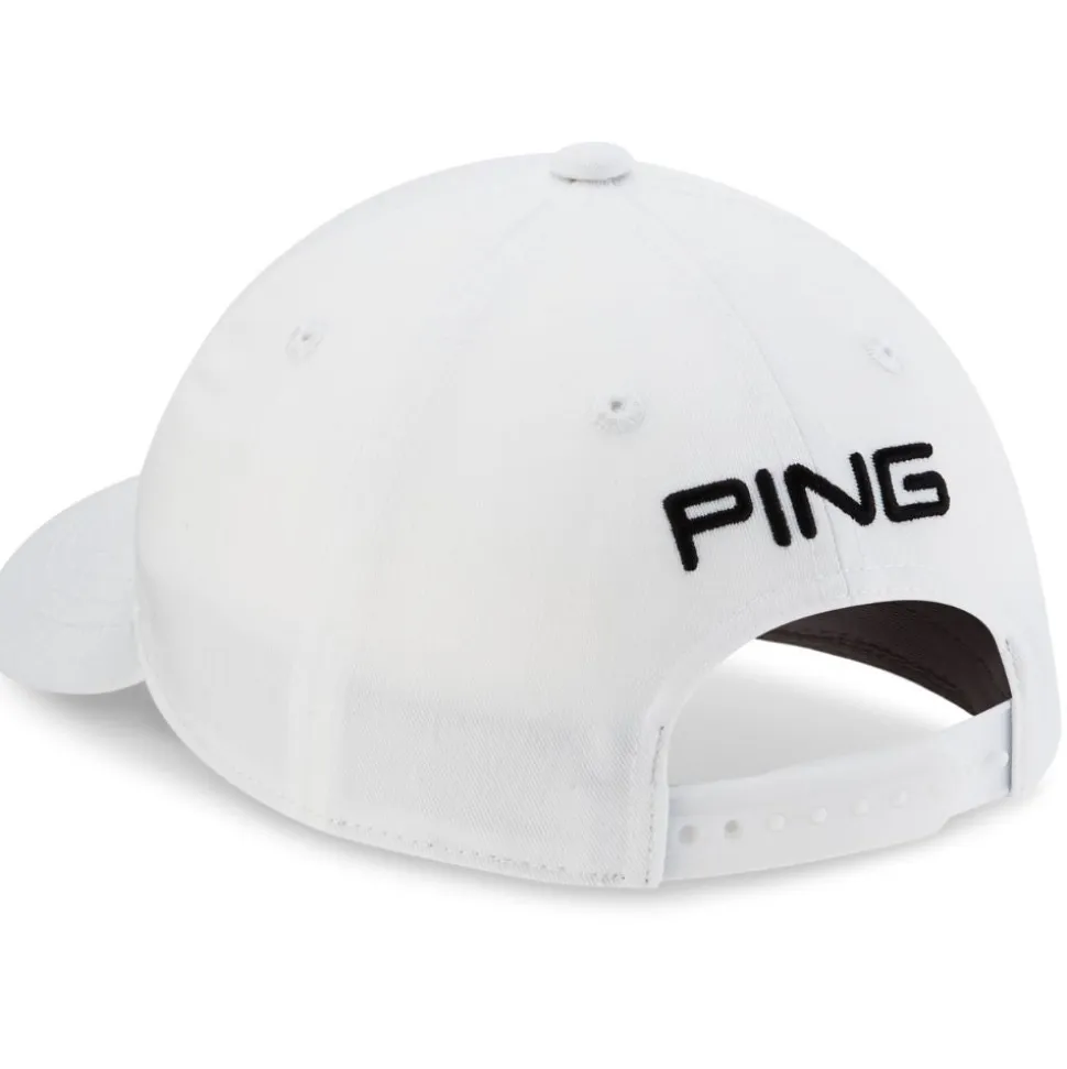 Junior Tour Classic Caps Hvit/Svart